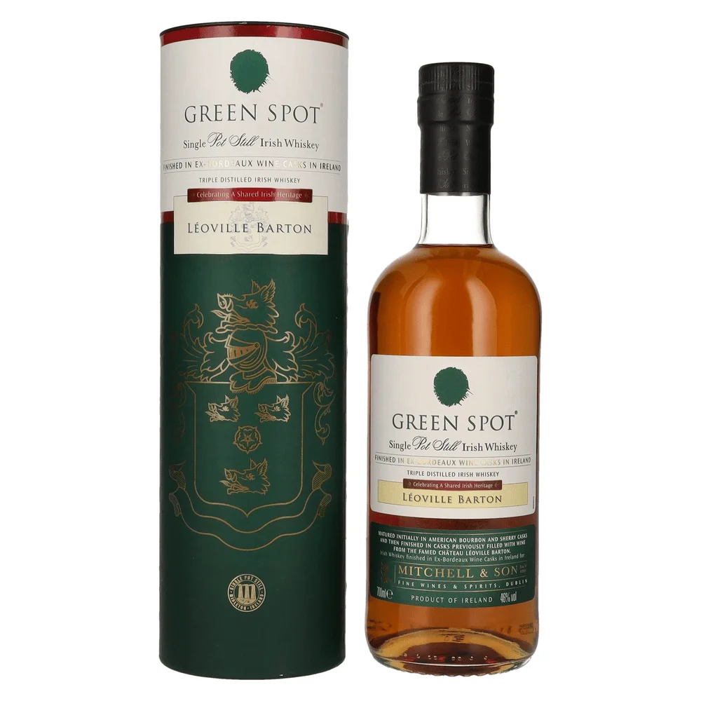 Irski viski Green Spot LEOVILLE BARTON Single Pot Still + GB 0,7 l