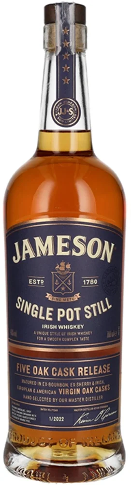 Irski viski Jameson Single Pot Still 0,7 l