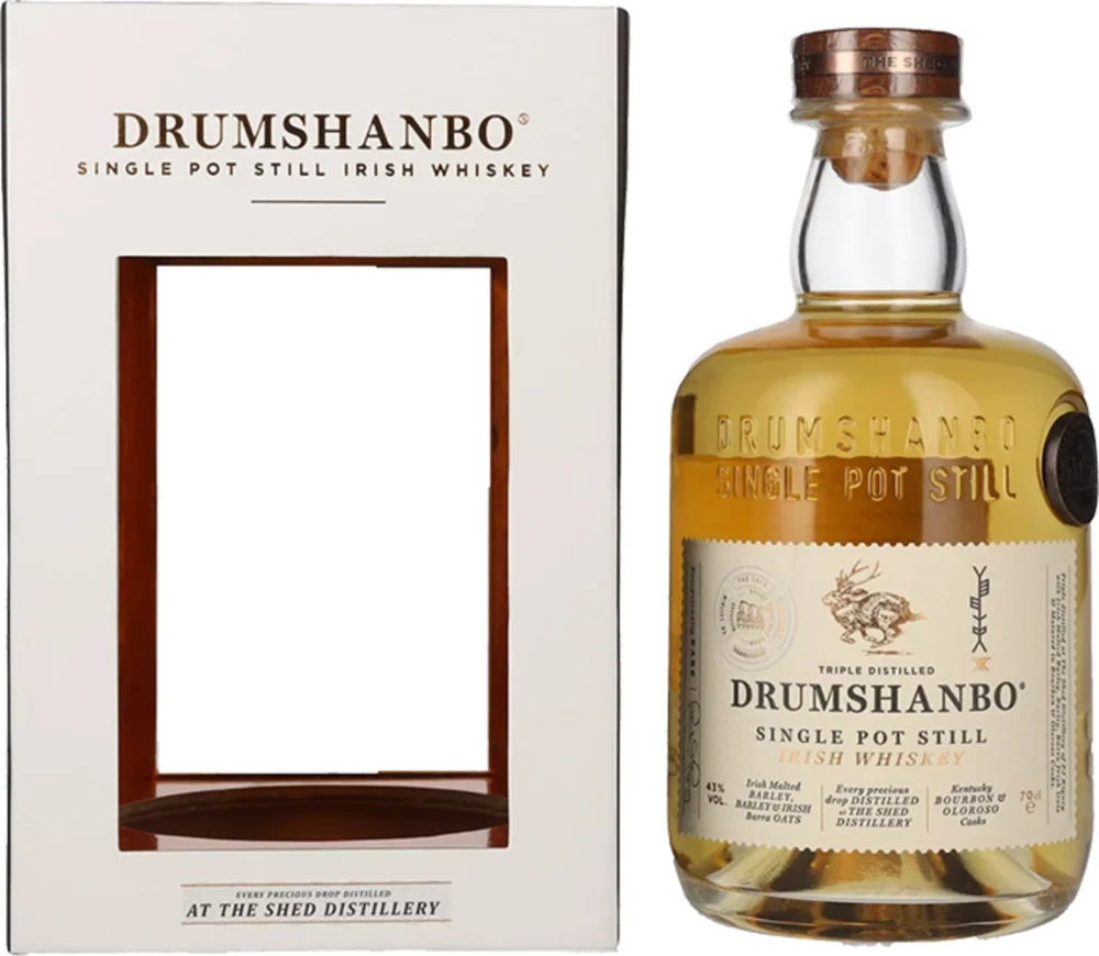 Irski viski Single Pot Drumshanbo + GB 0,7 l