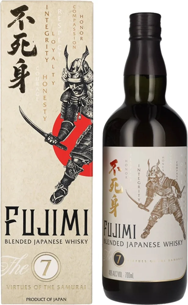 Japanski viski Fujimi The 7 Virtues Japanese + GB 0,7 l
