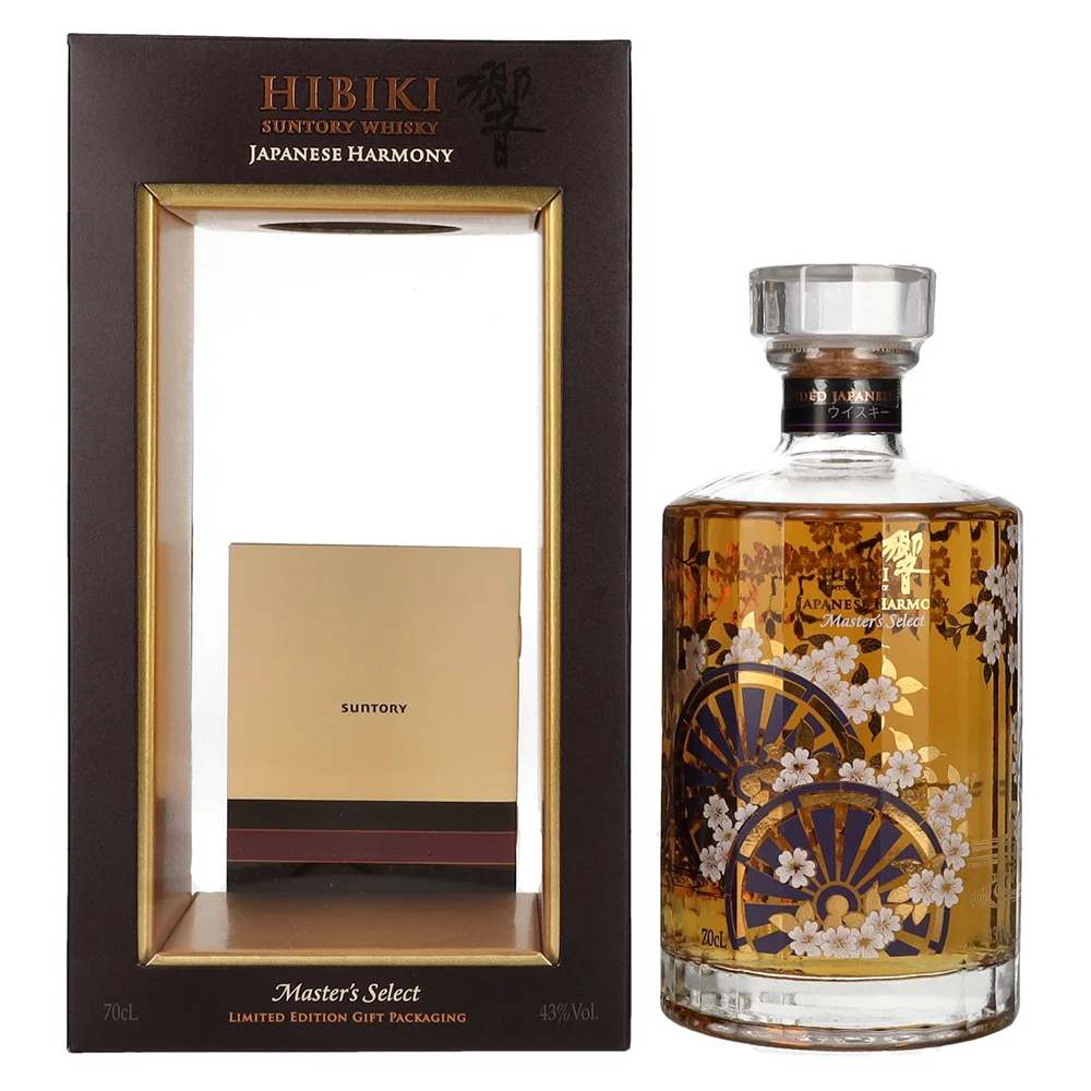 Japanski viski Hibiki Harmony Master's Select Suntory Blended + GB 0,7 l