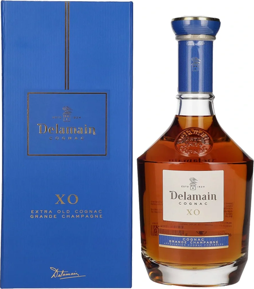 Konjak XO Grande Champagne Delamain + GB 0,7 l