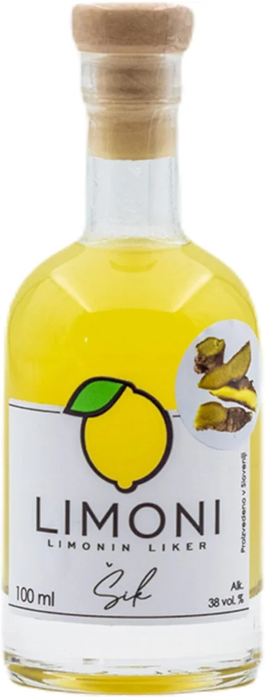Liker Limoni + đumbir (Limoncello) ŠIK 0,1 l