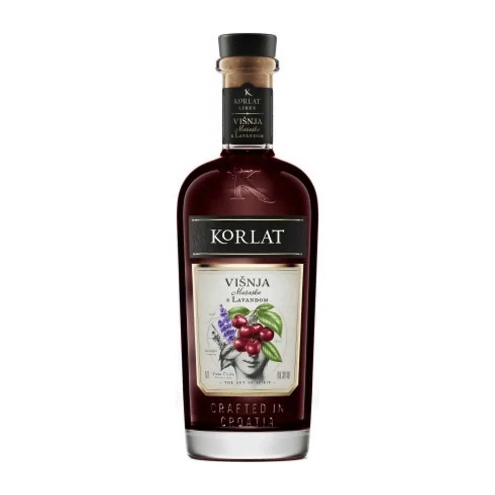 Liker Višnja s lavandom Korlat 0,7 l