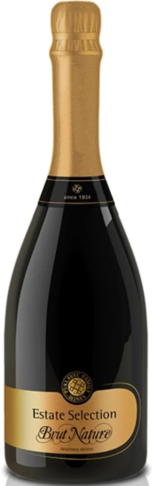 Pjenušavo vino Brut Nature Traditional Method Estate Selection Puklavec family Wines 0,75 l