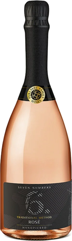 Pjenušavo vino Rose Brut Traditional Method Seven Numbers Puklavec Family Wines 0,75 l