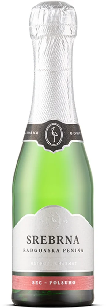 Pjenušavo vino Srebrna Sec Radgonske gorice 0,2 l