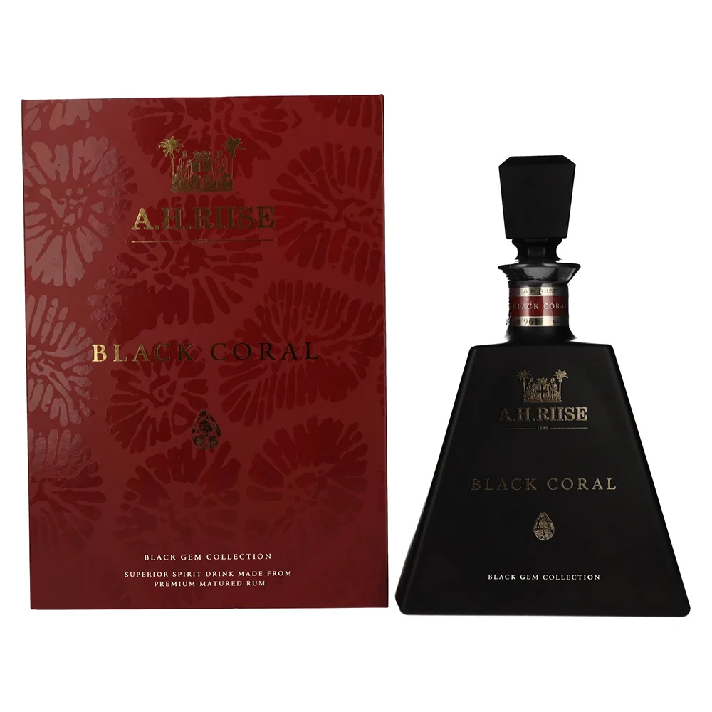 Rum Black Coral A.H.Riise + GB 0,7 l