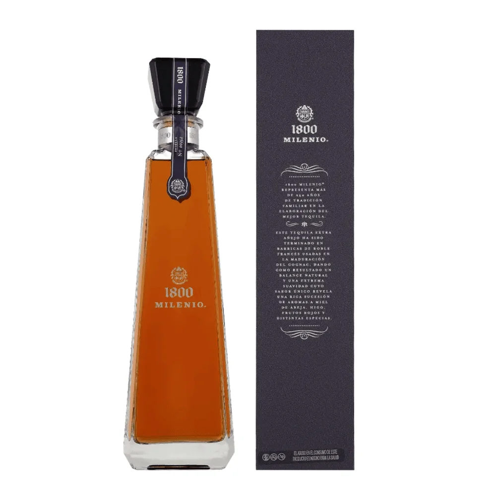 Tekila Milenio Extra Anejo 1800 Tequila + GB 0,7 l