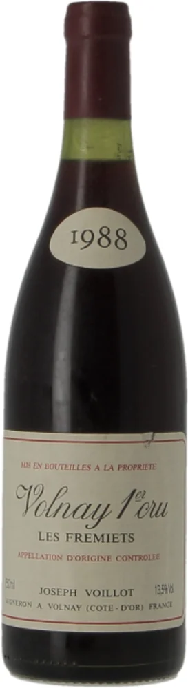 Vino 1Er Cru Les Fremiets 1988 Gilbert Caillet Volnay 0,75 l