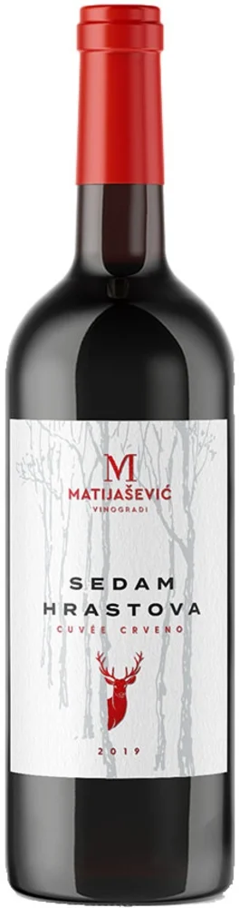 Vino 7 hrastova crveno 2022 Matijaševič Vinogradi 0,75 l