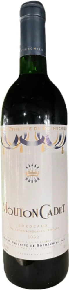Vino Pauillac 1937 B.P.de Rothschild Mouton Cadet 0,75 l