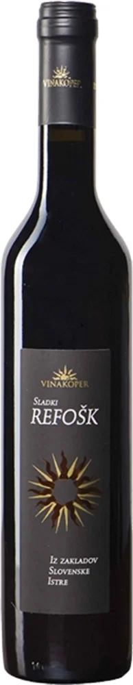 Vino Slatki Refošk PT Vinakoper 0,5 l