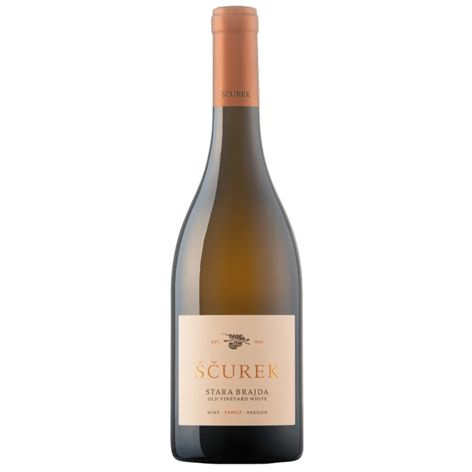 Vino Stara brajda bijelo Ščurek 0,75 l