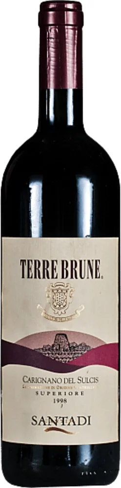 Vino Terre Brune Carignano del Sulcis Superiore 2014 Santadi 0,75 l