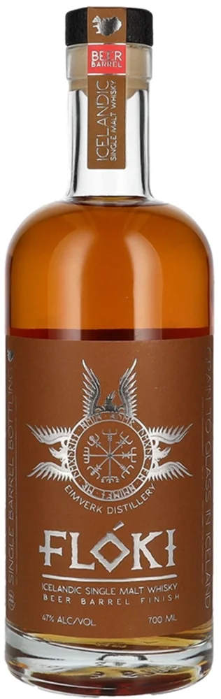 Viski Floki Single malt Beer barel finnish + GB 0,7 l