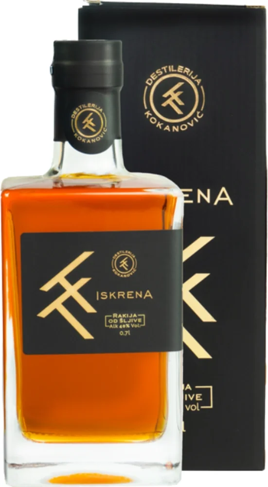 Voćna rakija Rakija od Šljive ISKRENA + GB 0,7 l