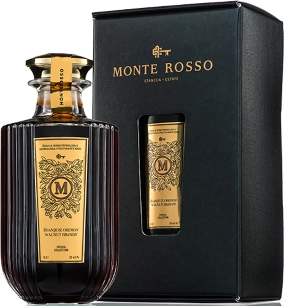 Voćna rakija iz orehov Monterosso + GB 0,5 l