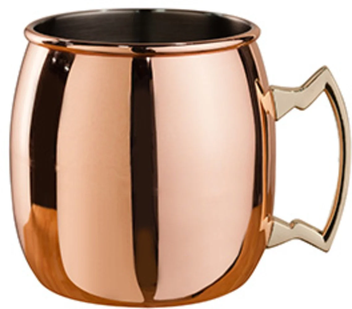 Čaša za Moscow Mule mug curved 470ml Orsadrinks