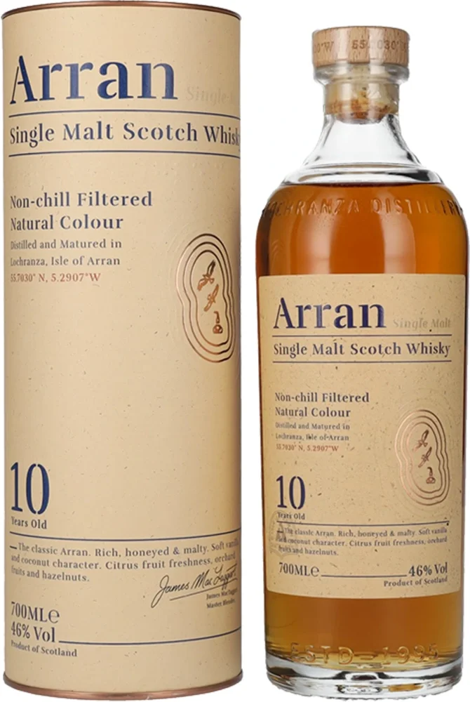 Škotski viski Arran Single Malt PORT CASK FINISH Single Malt + GB 0,7 l