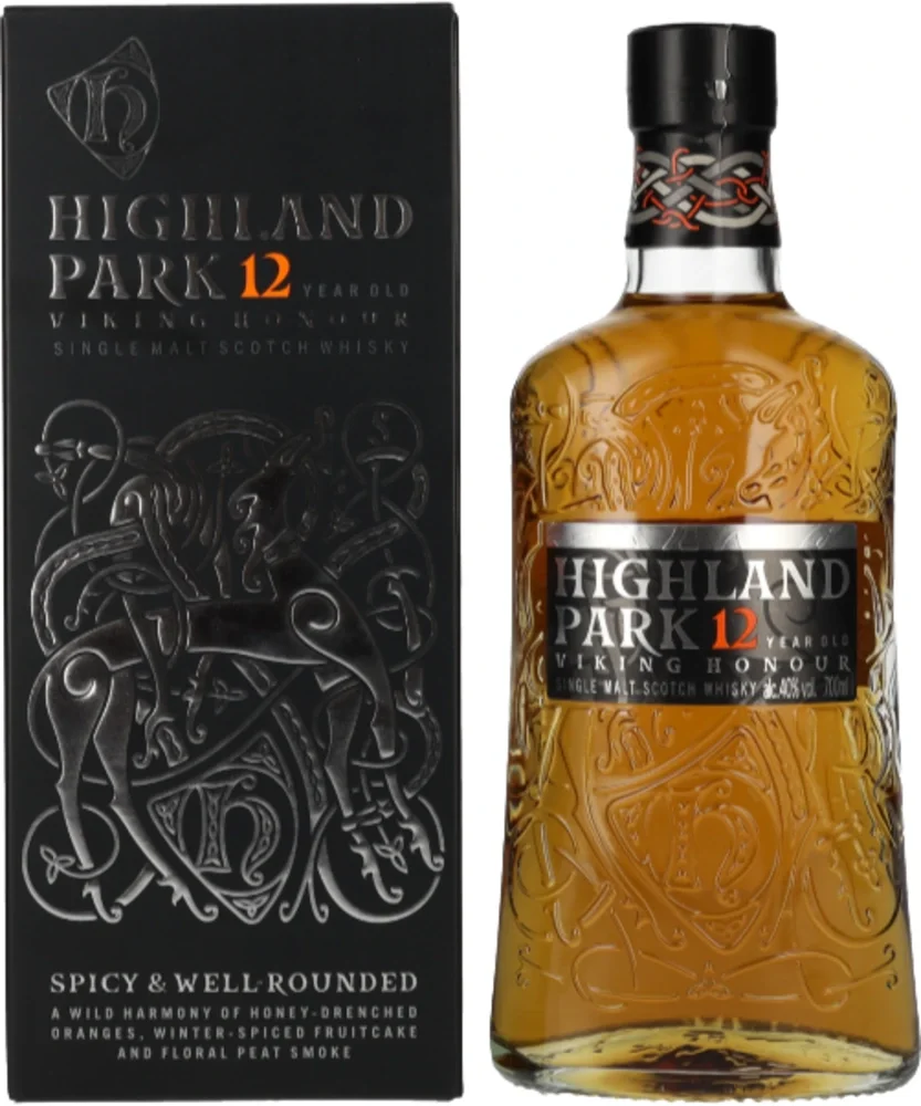 Škotski viski Highland Park 10 VIKING SCARS + GB 0,7 l