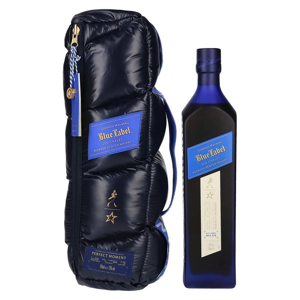 Škotski viski Johnnie Walker Blue Label ICE CHALET + GB 0,7 l