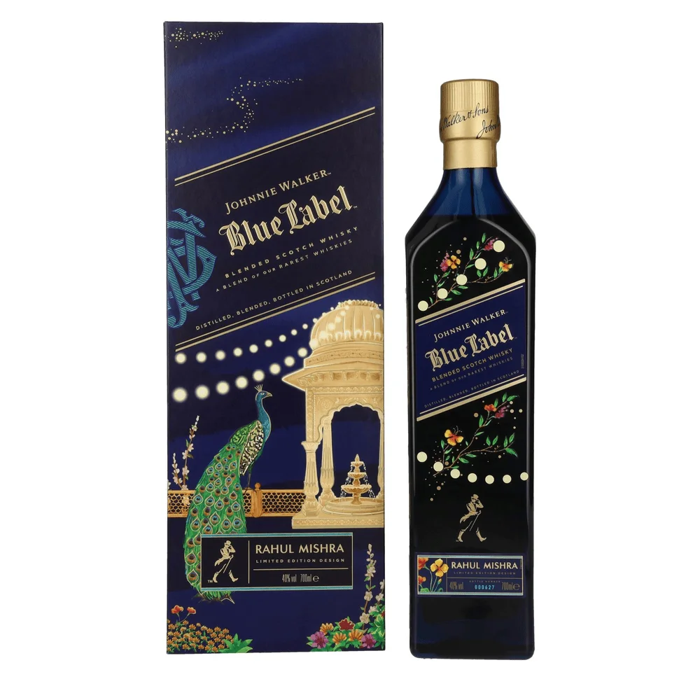 Škotski viski Johnnie Walker Blue Label Rahul Mishra Blended 0,7 l