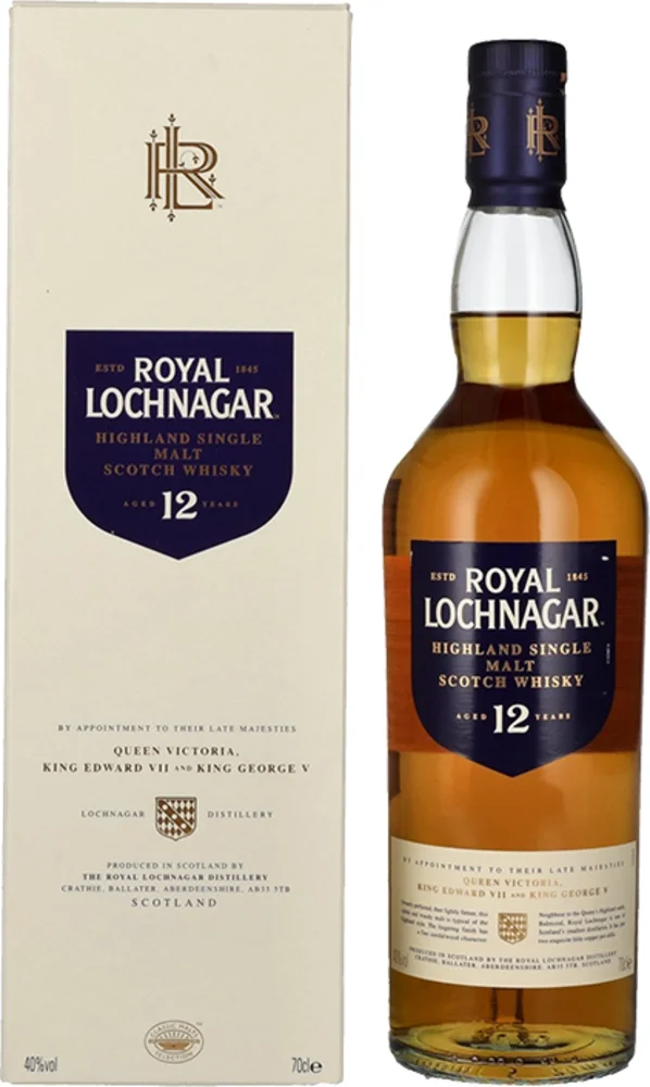 Škotski viski Royal Lochnagar 12 Single malt + GB 0,7 l