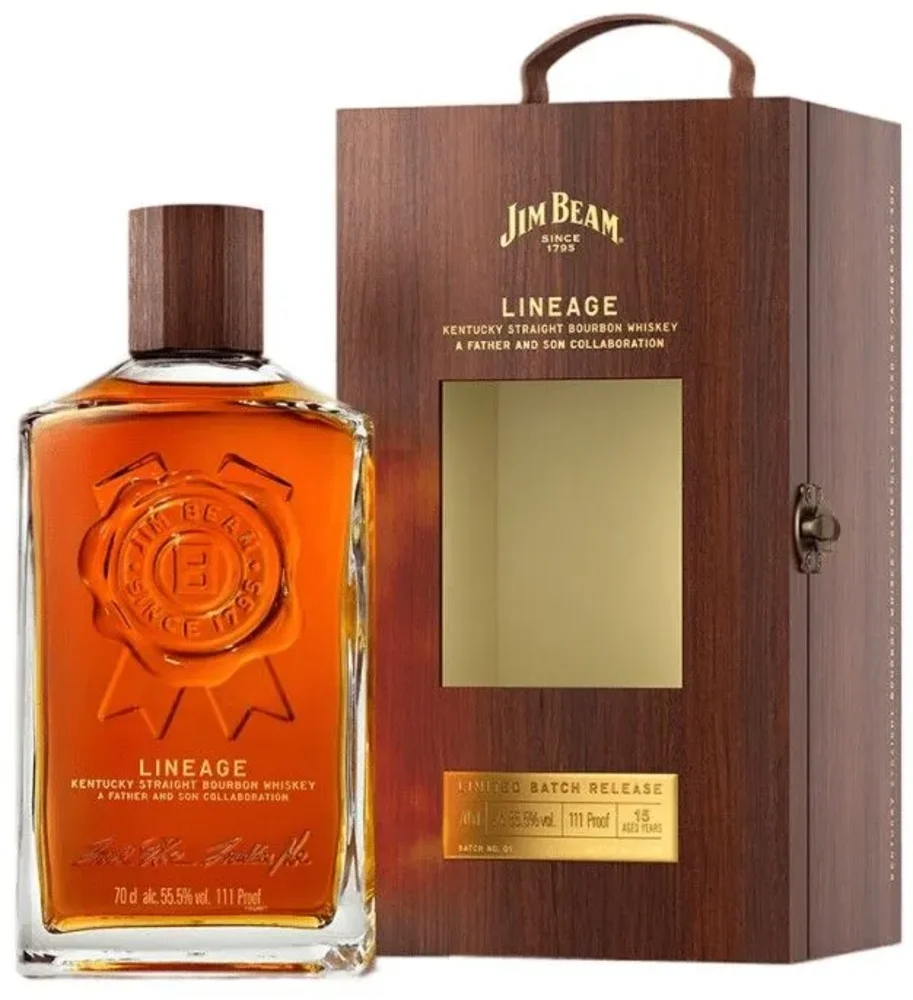 Američki viski Lineage 15YO Jim Beam poklon kutija 0,7 L