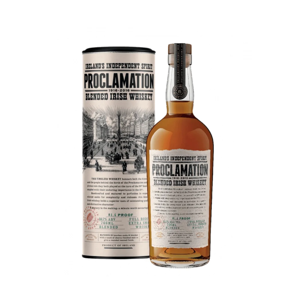 Irski viski Blended Proclamation poklon kutija 0,7 L