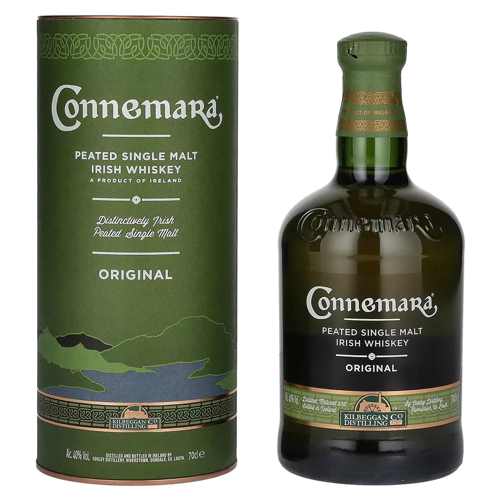 Irski viski Connemara ORIGINAL Peated poklon kutija 0,7 L