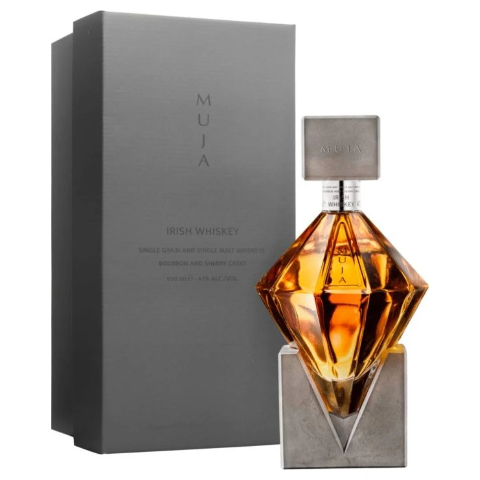 Irski viski Muja Single Grain poklon kutija 0,5 L