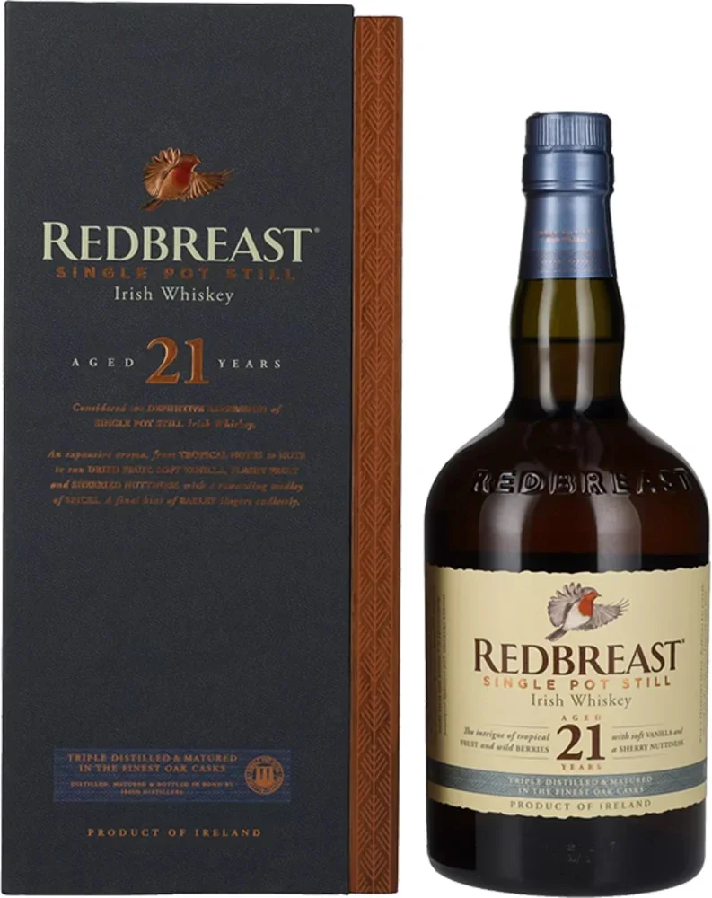 Irski viski Redbreast 21y poklon kutija 0,7 L