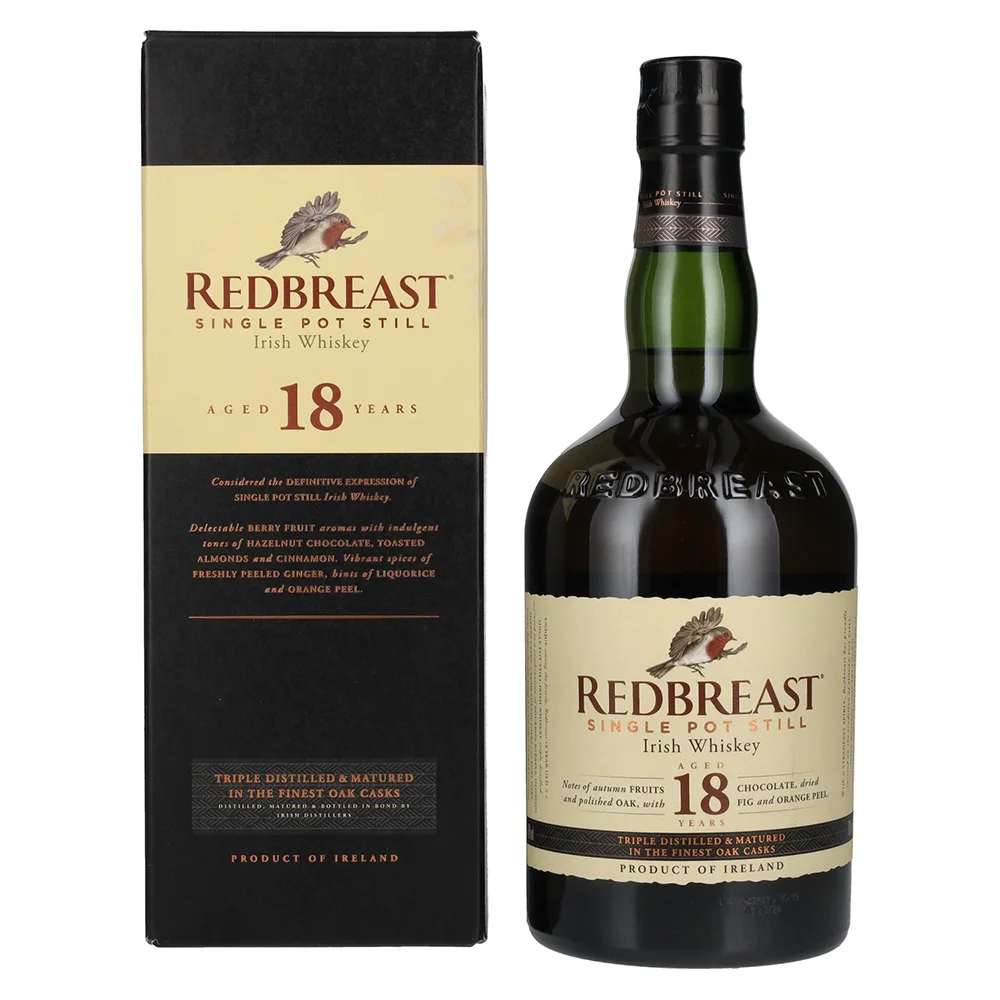 Irski viski Redbreast Single Po Still 18Y poklon kutija 0,7 L