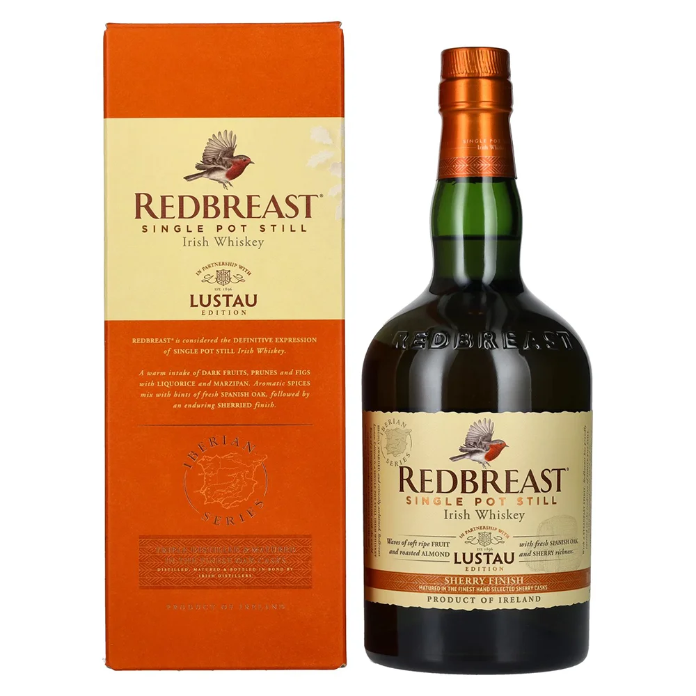 Irski viski Redbreast Single Pot Still LUSTAU EDITION Sherry Finish poklon kutija 0,7 L