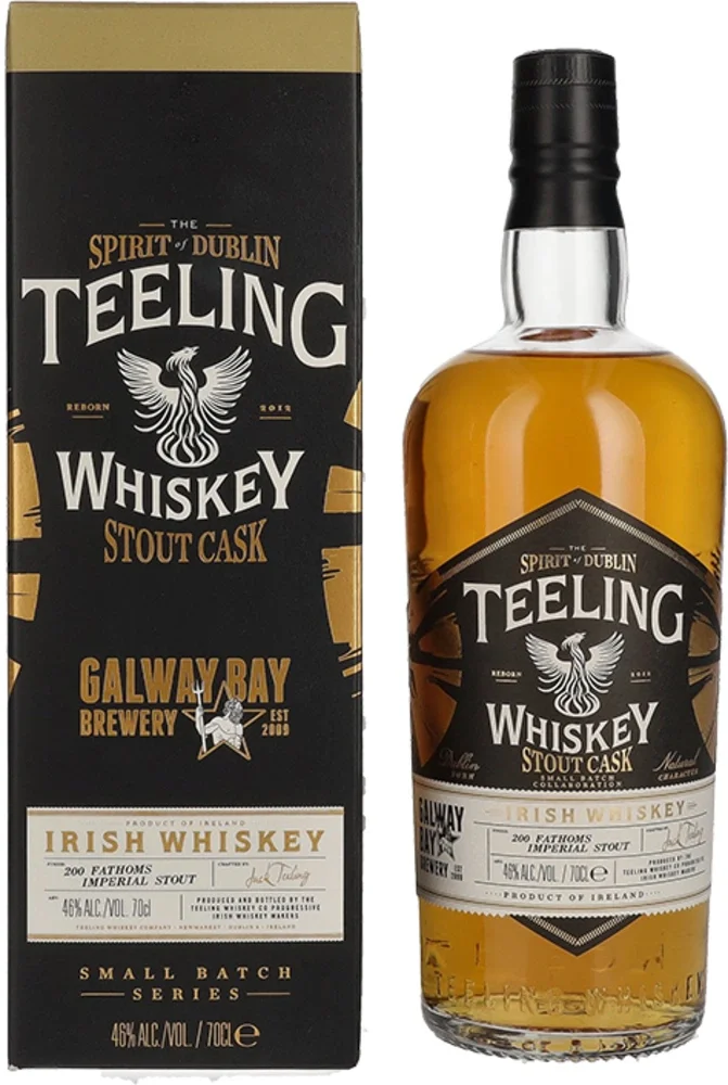 Irski viski Teeling Stout Cask + Gb 0,7 L