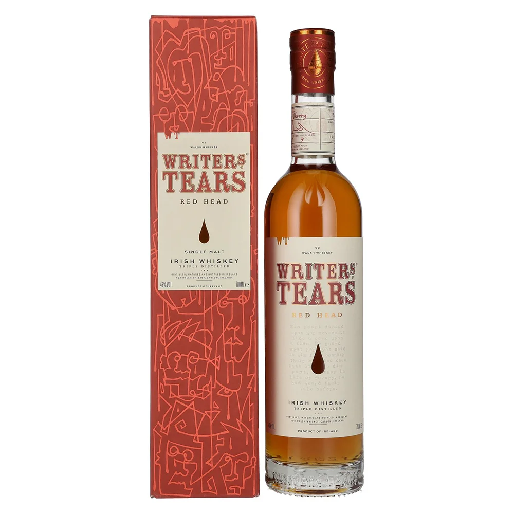 Irski viski Writers' Tears RED HEAD Single Malt poklon kutija 0,7 L