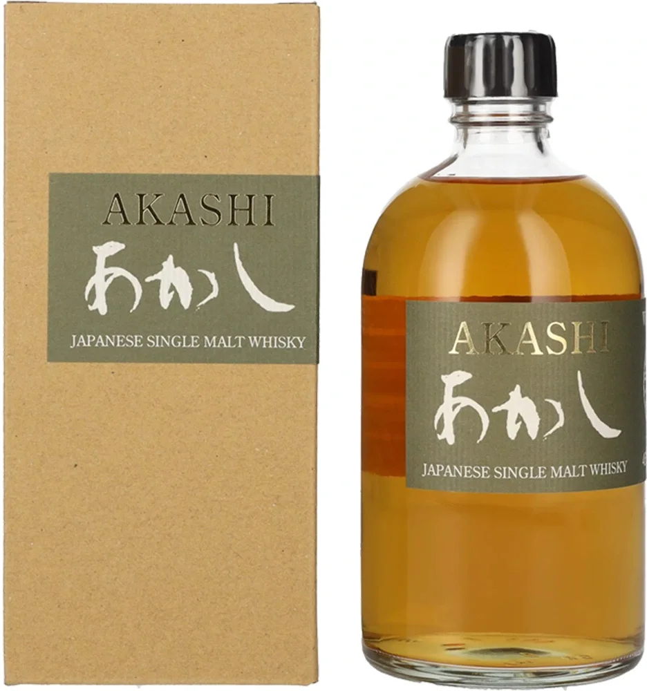 Japanski viski Akashi White Oak Single Malt poklon kutija 0,5 L