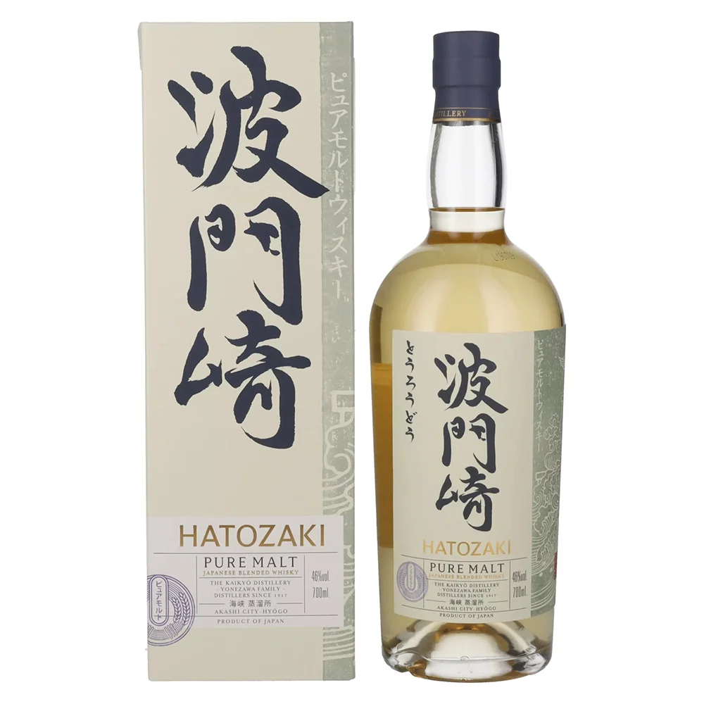 Japanski viski Hatozaki Pure Malt poklon kutija 0,7 L