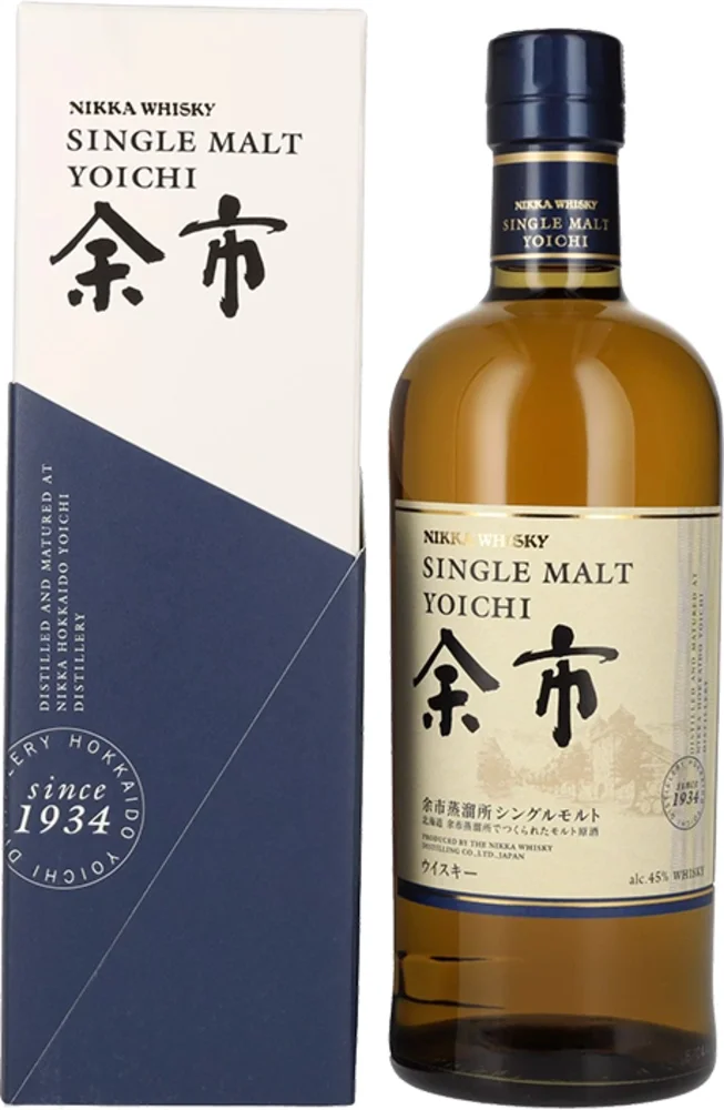 Japanski viski Nikka Yoichi single malt poklon kutija 0,7 L