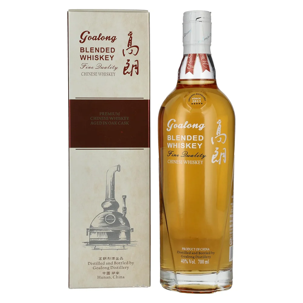 Kitajski Whisky Goalong Premium Blended OAK CASK poklon kutija 0,7 L