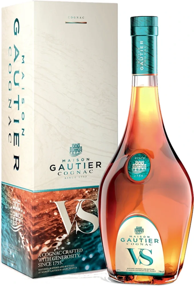 Konjak Gautier VS poklon kutija 0,7 L