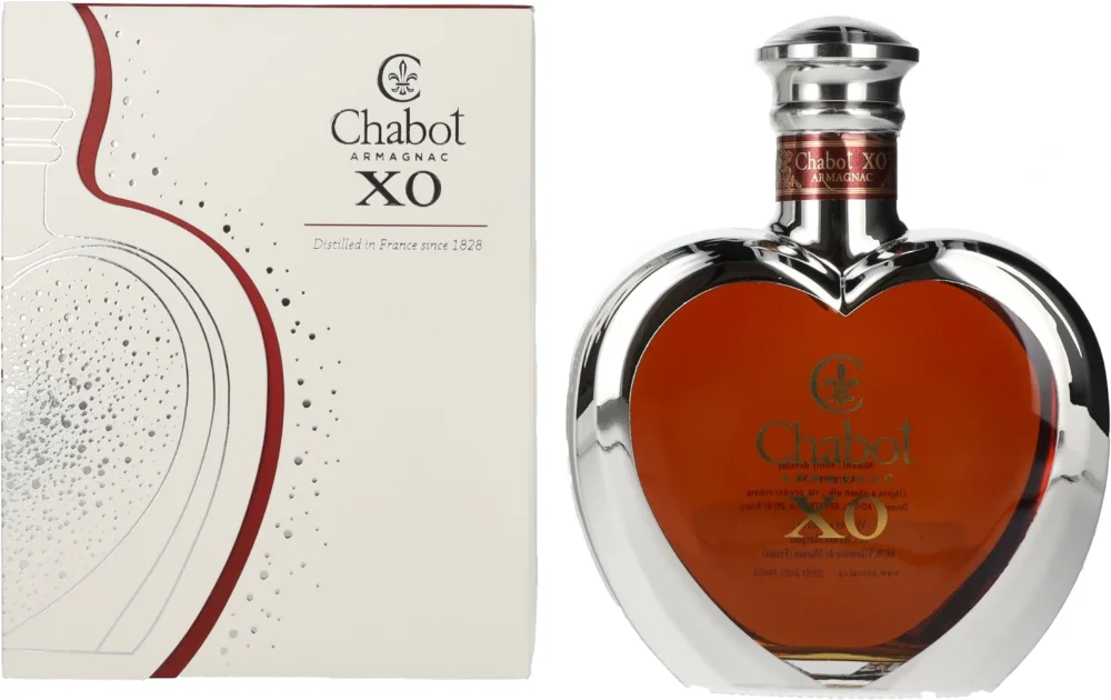 Armagnac Coeur Silver Edition XO Chabot poklon kutija 0,5 L