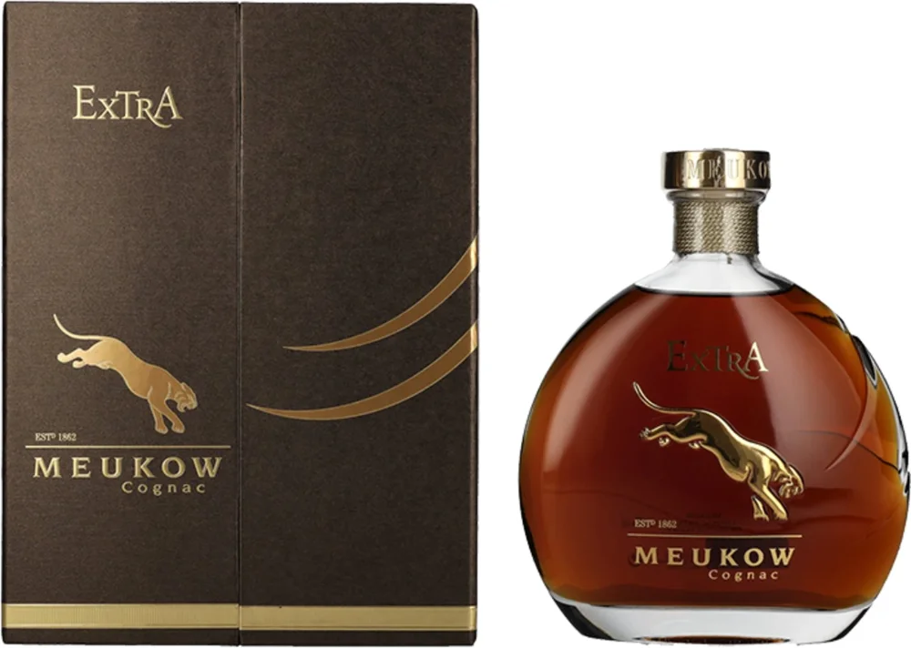 Konjak Meukow EXTRA poklon kutija 0,7 L