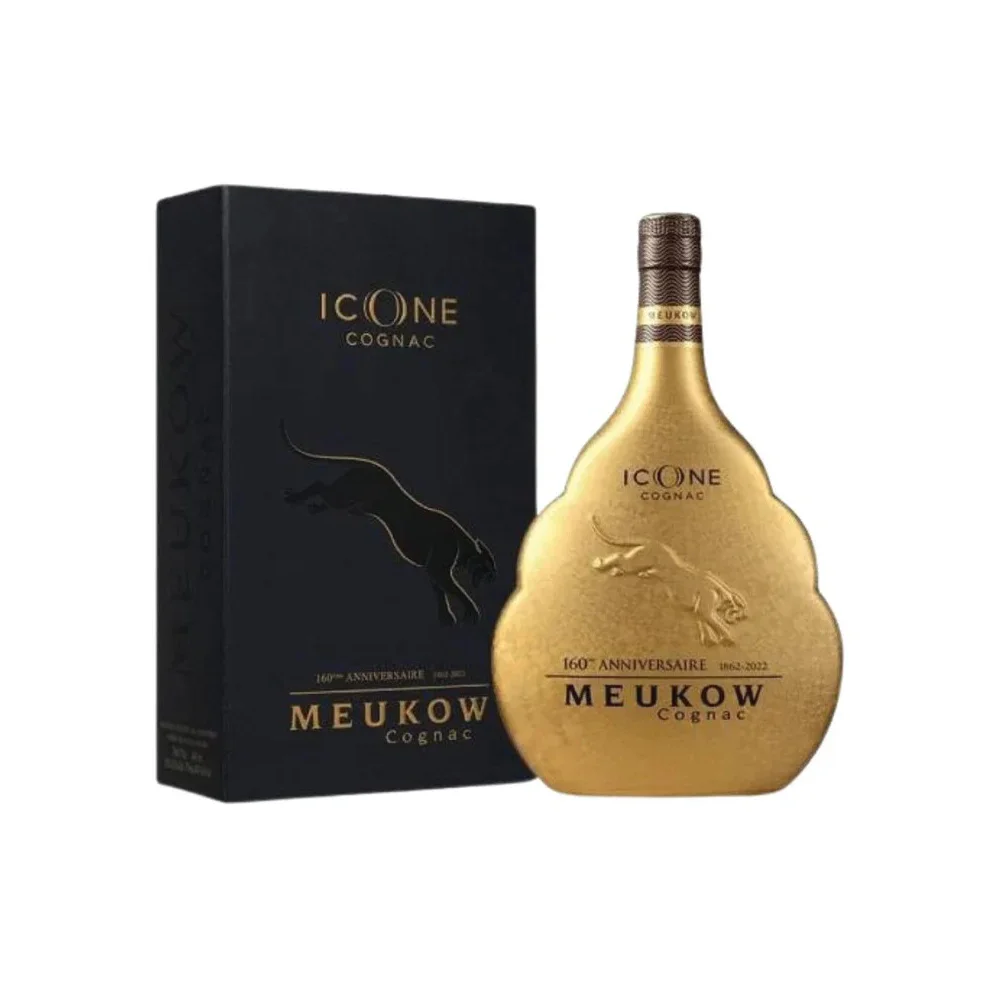 Konjak Meukow ICONE GOLD poklon kutija 0,7 L