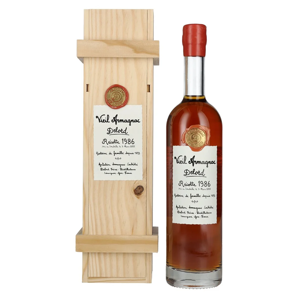 Armagnac Vieil Armagnac Delord Vintage 1986 poklon kutija 0,7 L