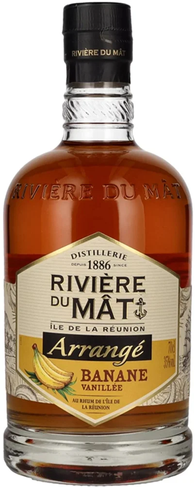 Liker Arrange Banane Vanillee Riviere du Mat 0,7 L