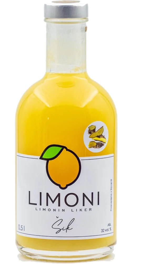 Liker Limoni + đumbir (Limoncello) ŠIK 0,5 L