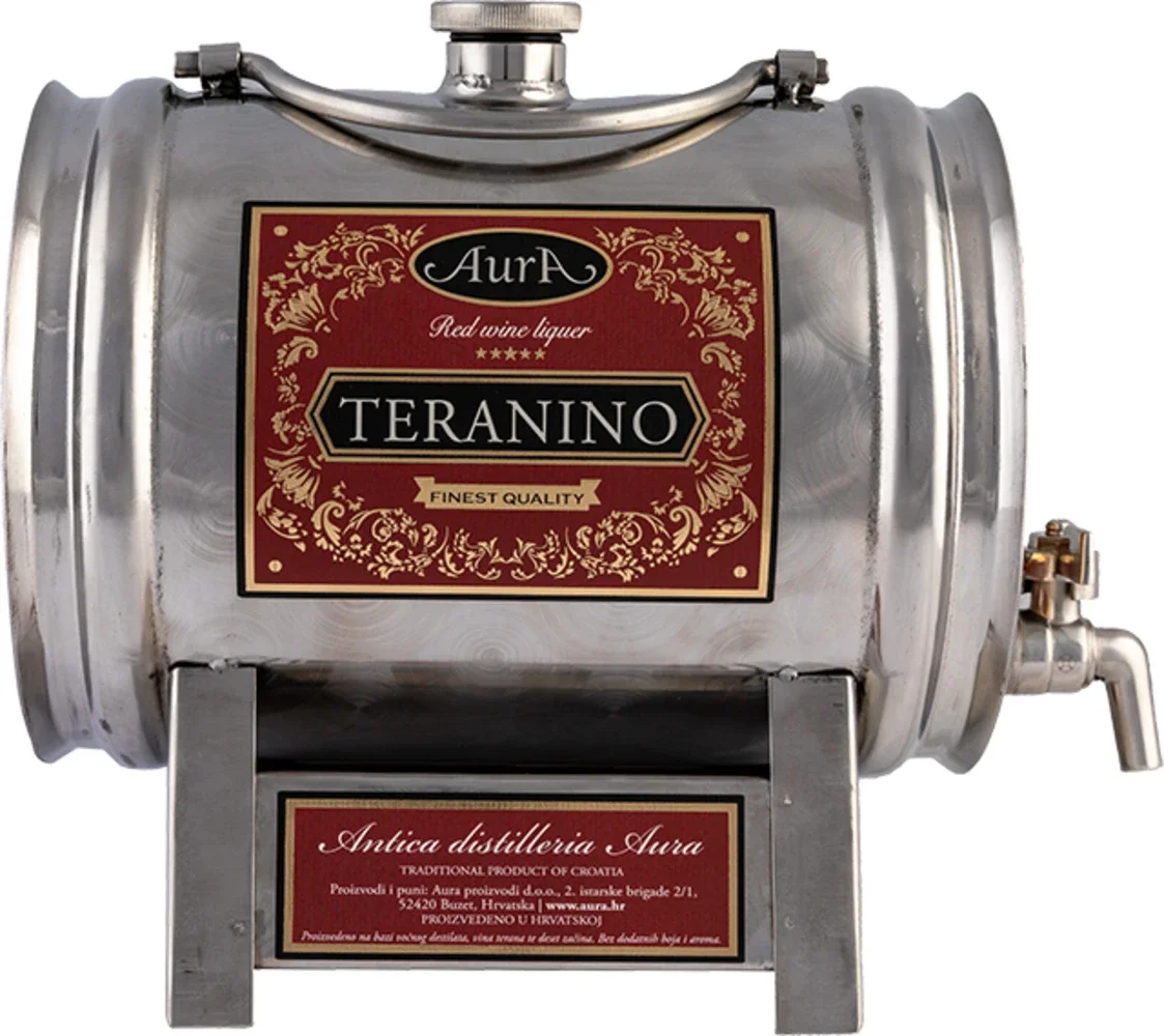 Liker Teranino Aura poklon kutija 5 L