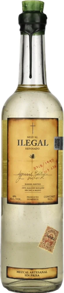 Mezcal Ilegal Reposado Special Edition 0,7 L